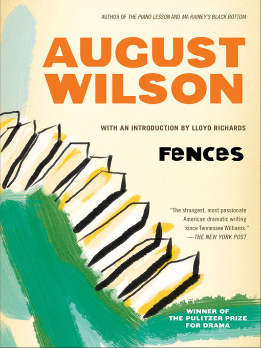 Title details for Fences by August Wilson - Wait list